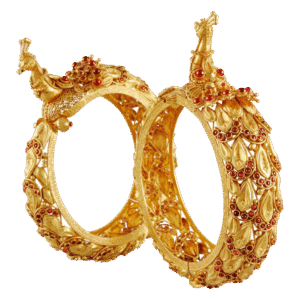 Golden Bangles set