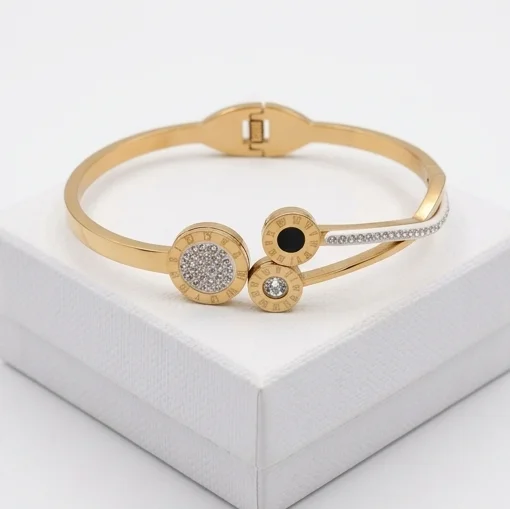 Roman Numeral Bracelet | 18K Gold PVD Plated Anti-Tarnish