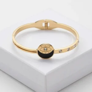 Evil Eye Anti-Tarnish Bracelet | 18K Gold Plating