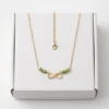 Infinity Anti-Tarnish Chain With Pendent | 18K Gold Plating