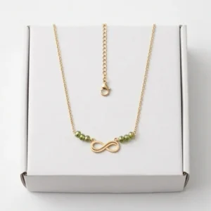 Infinity Anti-Tarnish Chain With Pendent | 18K Gold Plating