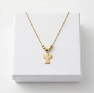 Dove Peace Anti-Tarnish Chain With Pendent | 18K Gold Plating
