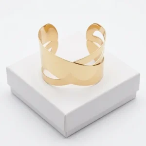 X-Crossover Anti-Tarnish Bracelet | 18K Gold Plating