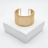 Linear Wired Anti-Tarnish Bracelet | 18K Gold Plating