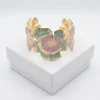 Pastel Flora Anti-Tarnish Bracelet | 18K Gold Plating