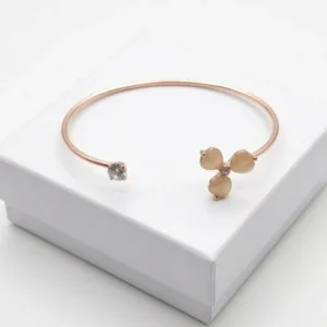 Eternal Clover Fashion Bracelet | Rose Gold Plating