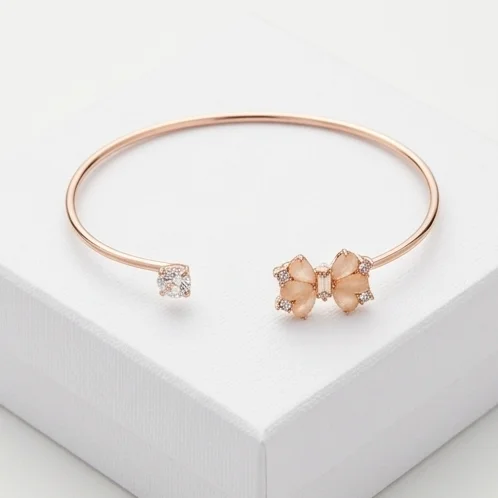 Majestic Butterfly Fashion Bracelet | Rose Gold Plating
