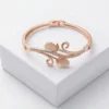 Vintage Swirl Fashion Bracelet | Rose Gold Plating