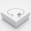 Ethereal Blossom Fashion Bracelet | Silver Plating