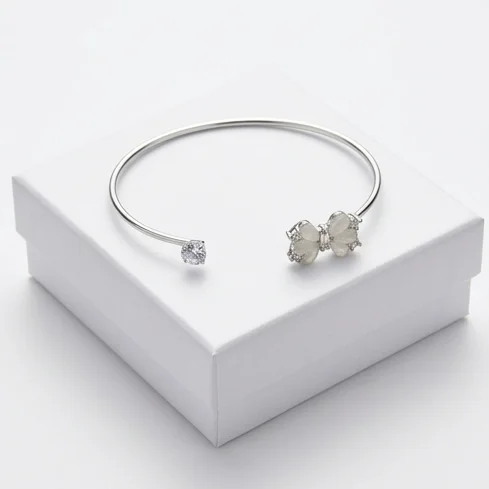 Ethereal Butterfly Fashion Bracelet | Silver Plating