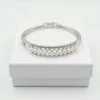 Pearl Fringe Fashion Bracelet | Silver Plating