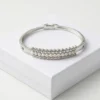 Glimmer Pearl Fashion Bracelet | Silver Plating