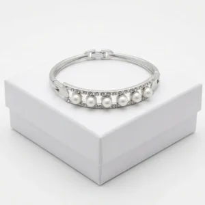 Aura Marquise Fashion Bracelet | Silver Plating