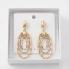 Knot Dangle Anti-Tarnish Ear Ring | Gold Plating
