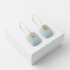 Arctic Hex Geometric Ear Ring | 18K Gold Plating