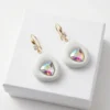 Opal Prism Anti-Tarnish Ear Ring | Gold Plating