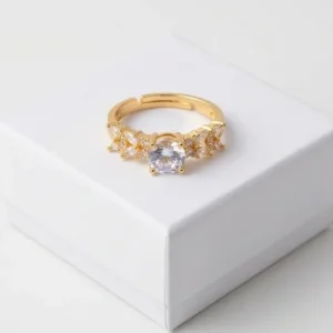Celestial Anti-Tarnish Finger Ring | 18K Gold Plating